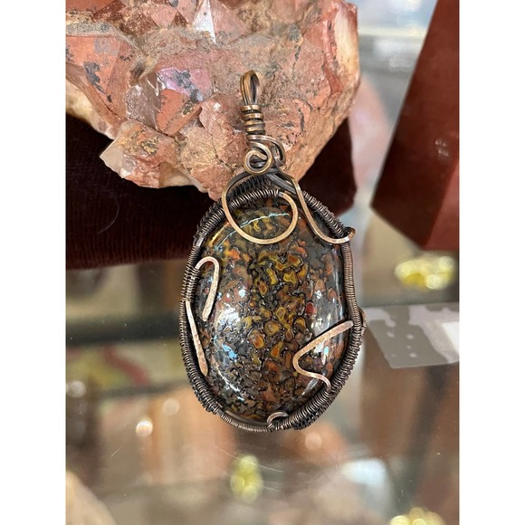 Hand Crafted Dino Bone Pendant - Picture 2 of 10